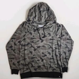 Sovereign Code Camoflage Hoodie Large Pullover Womens